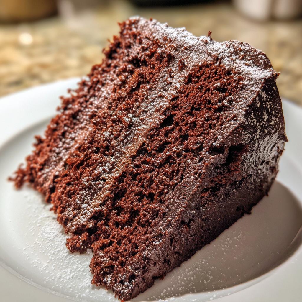 Air Fryer Mocha Cake - detail 1