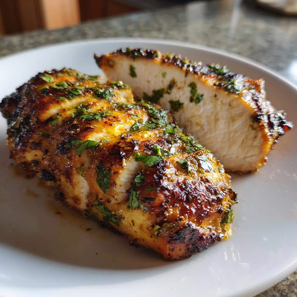 Air Fryer Moroccan Lemon Chicken