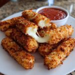 Air Fryer Mozzarella Sticks