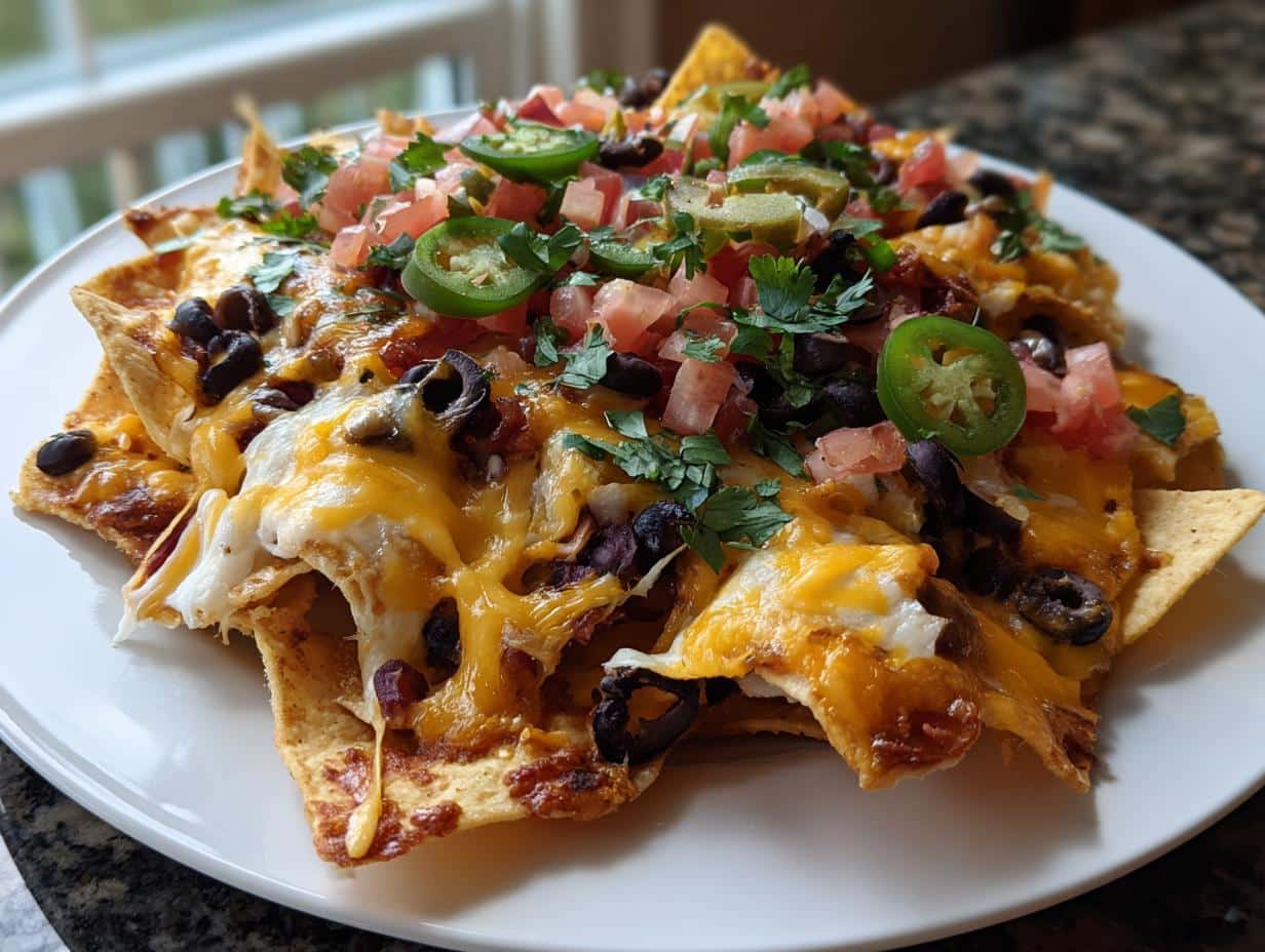 Air Fryer Nachos - detail 1