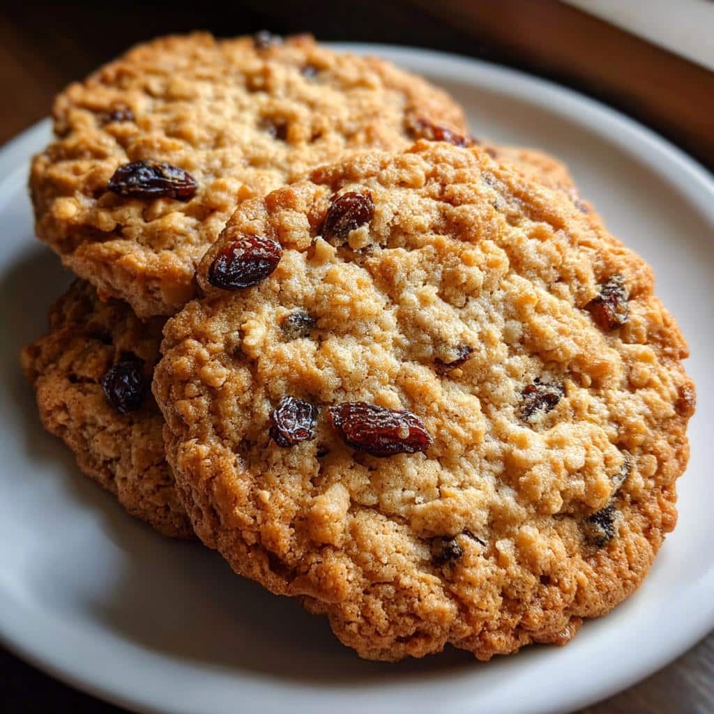 Air Fryer Oatmeal Raisin Cookies - detail 1