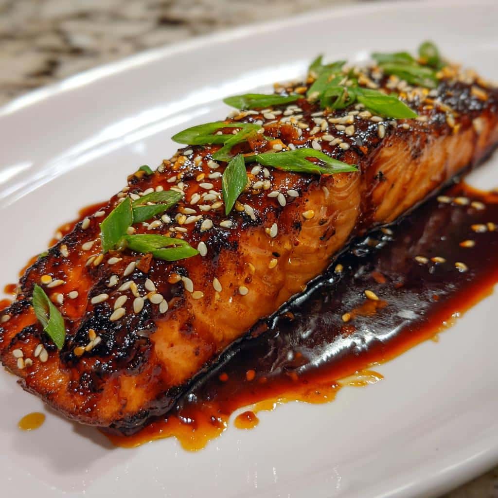 Air Fryer Orange-Teriyaki Salmon