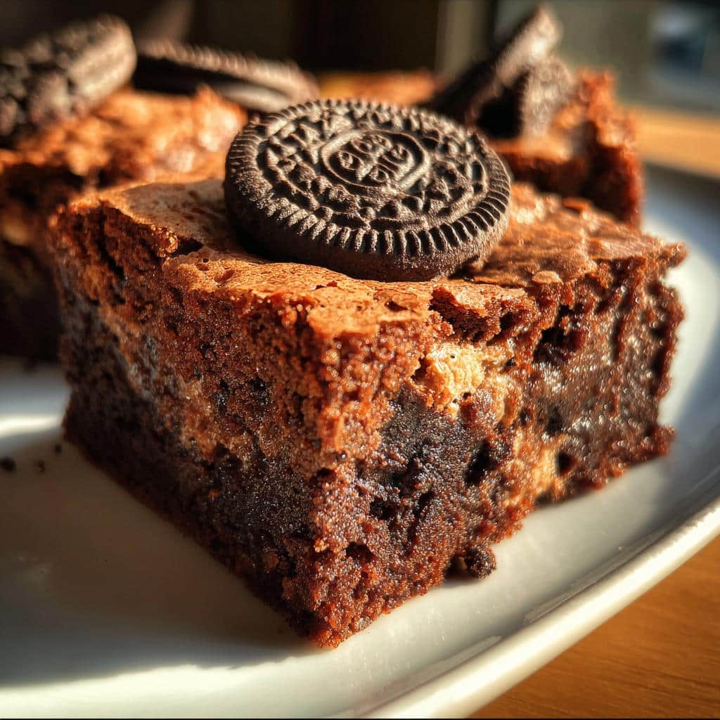 Air Fryer Oreo Brownies - detail 1