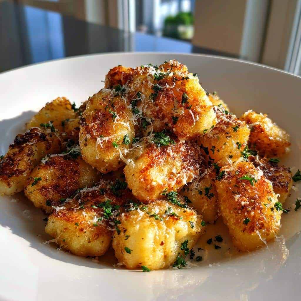 Air Fryer Parmesan Gnocchi - detail 1