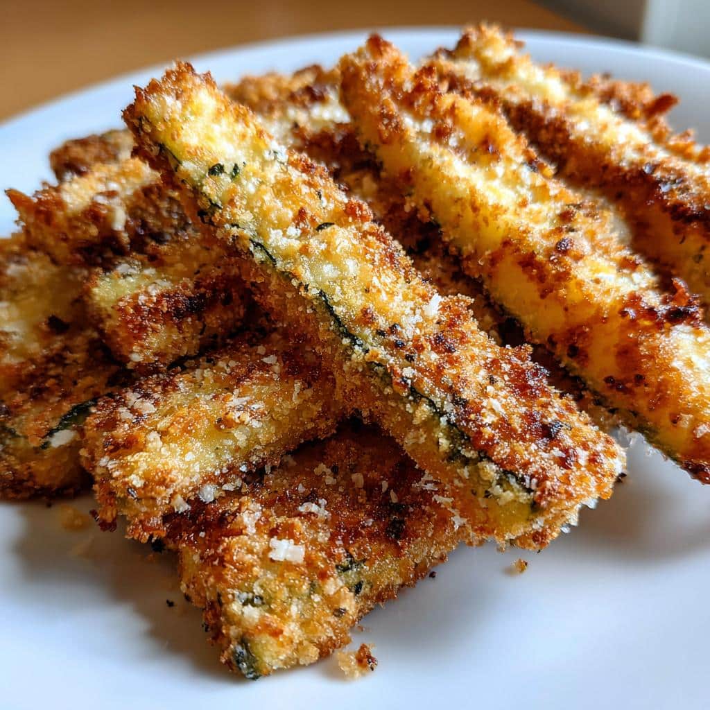 Air Fryer Parmesan Zucchini Fries