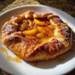 Air Fryer Peach Galette