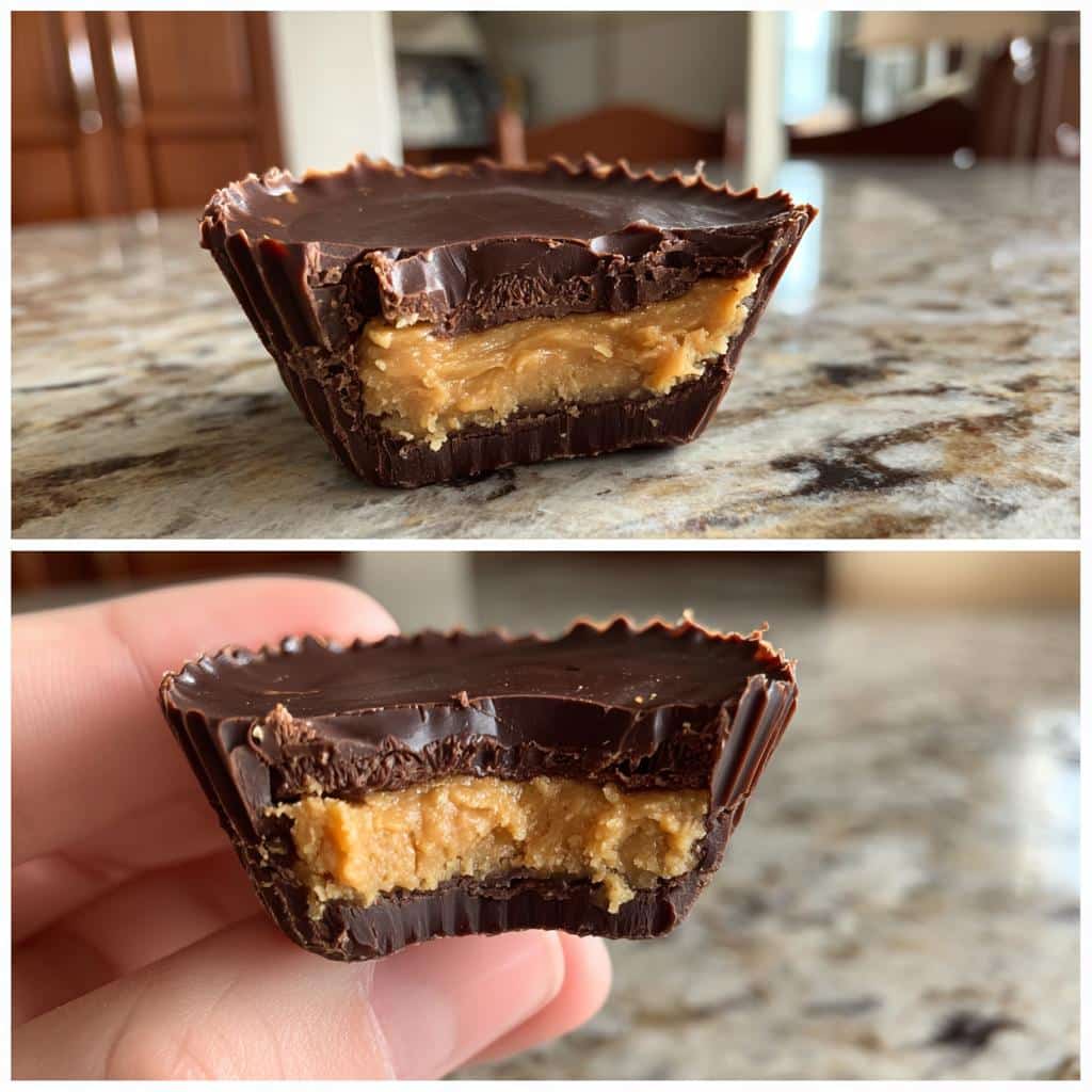 Irresistible Air Fryer Peanut Butter Cups in 15 Minutes 4 Air Fryer Peanut Butter Cups - detail 1