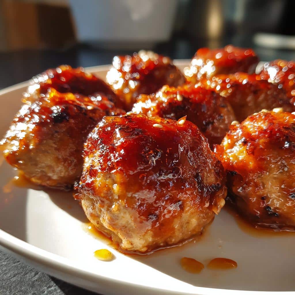 Crazy Good Air Fryer Pepper Jelly Meatballs in 25 Minutes 4 Air Fryer Pepper Jelly Meatballs - detail 1