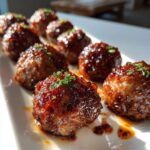 Air Fryer Pepper Jelly Meatballs