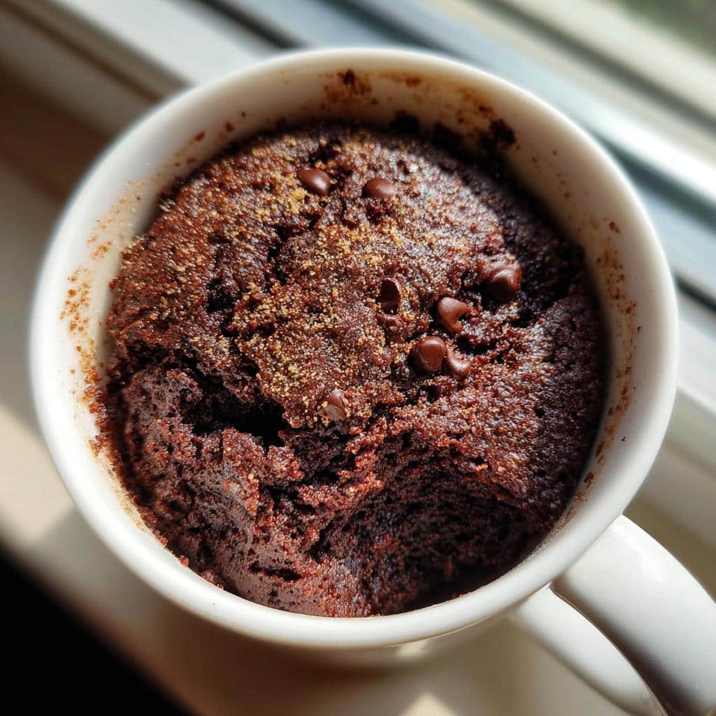 Irresistible Air Fryer Peppermint Mocha Mug Cake in 15 Minutes 4 Air Fryer Peppermint Mocha Mug - detail 1