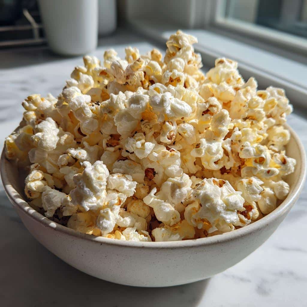 Air Fryer Popcorn