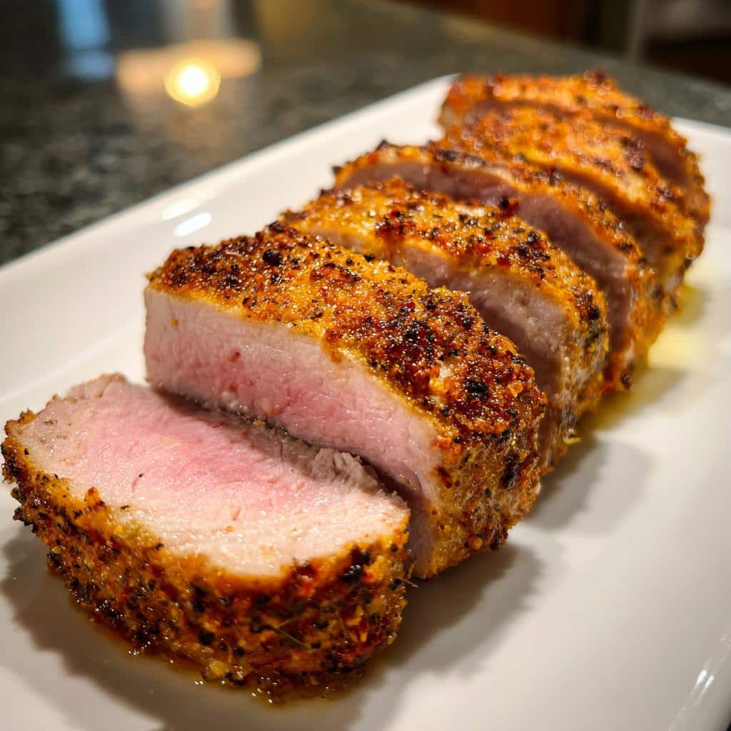 Air Fryer Pork Tenderloin - detail 1