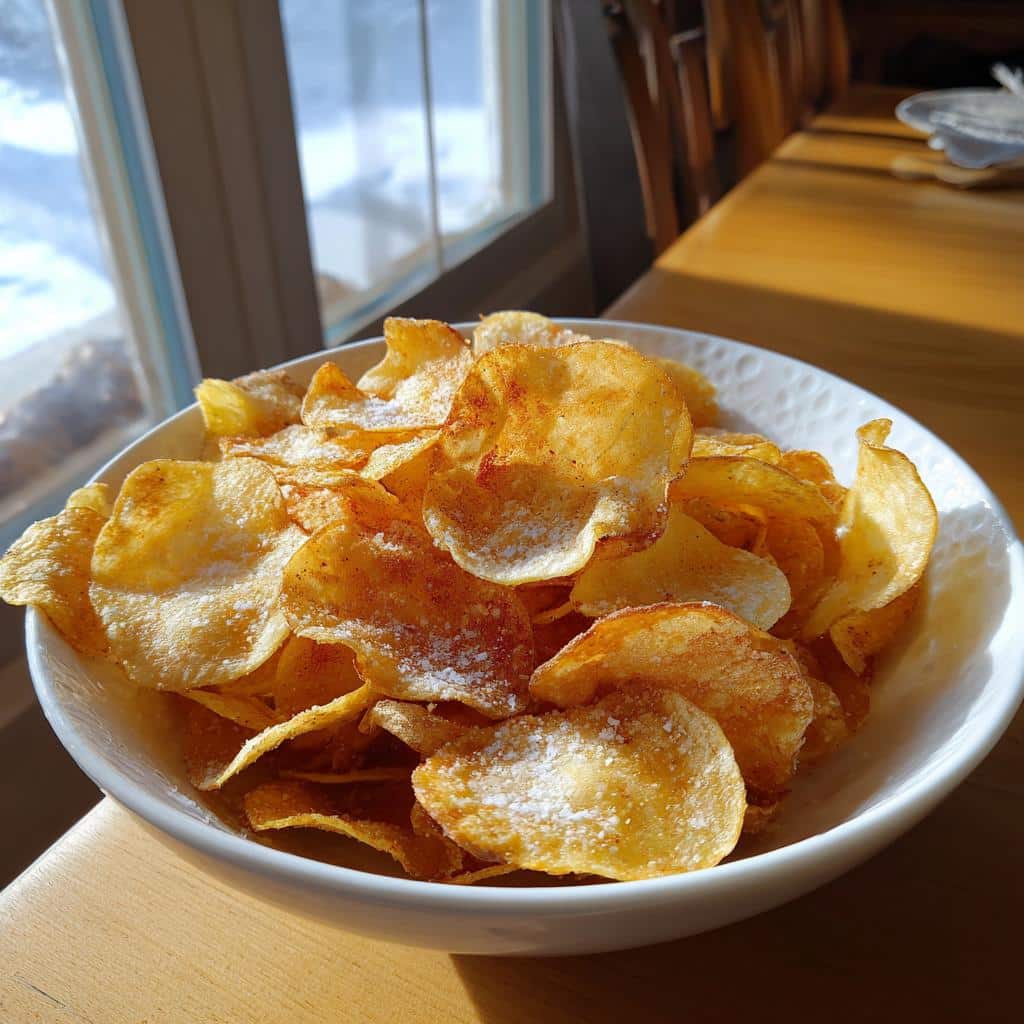 Air Fryer Potato Chips