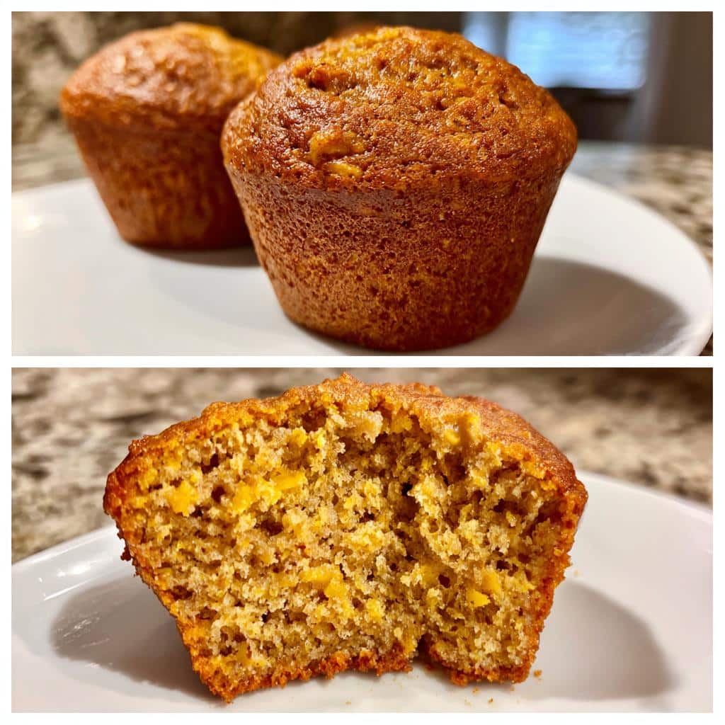 Air Fryer Pumpkin Banana Muffins - detail 1