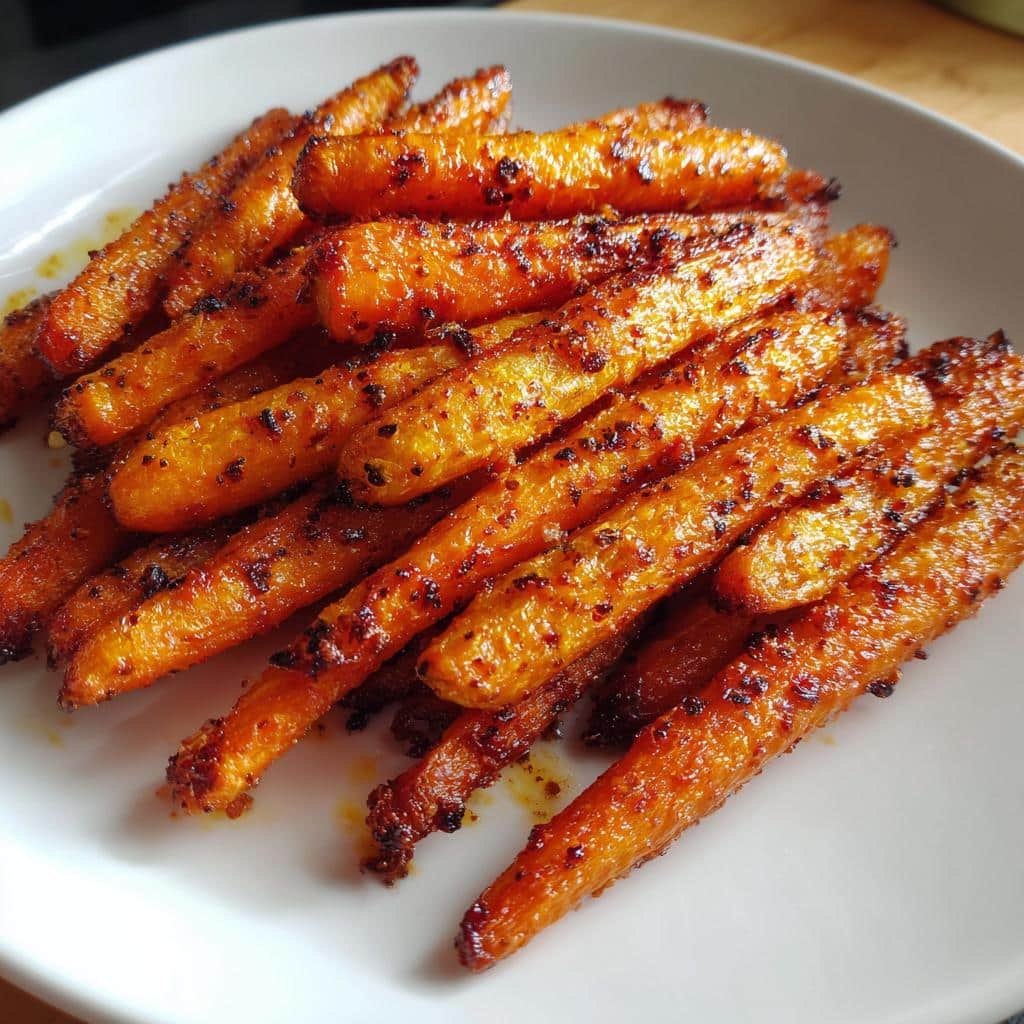 15-Minute Air Fryer Roasted Carrots: Crispy & Irresistible 4 Air Fryer Roasted Carrots - detail 1