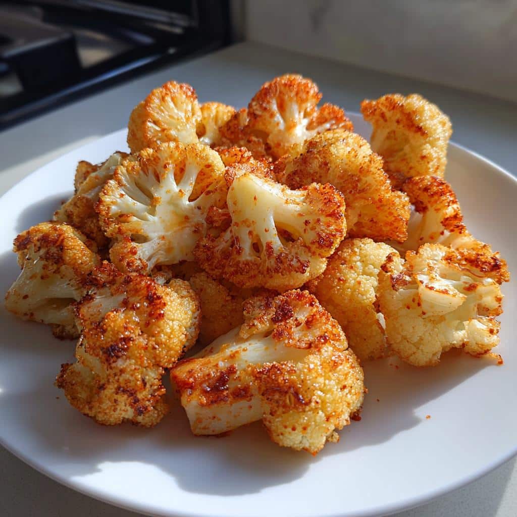 Air Fryer Roasted Cauliflower - detail 1