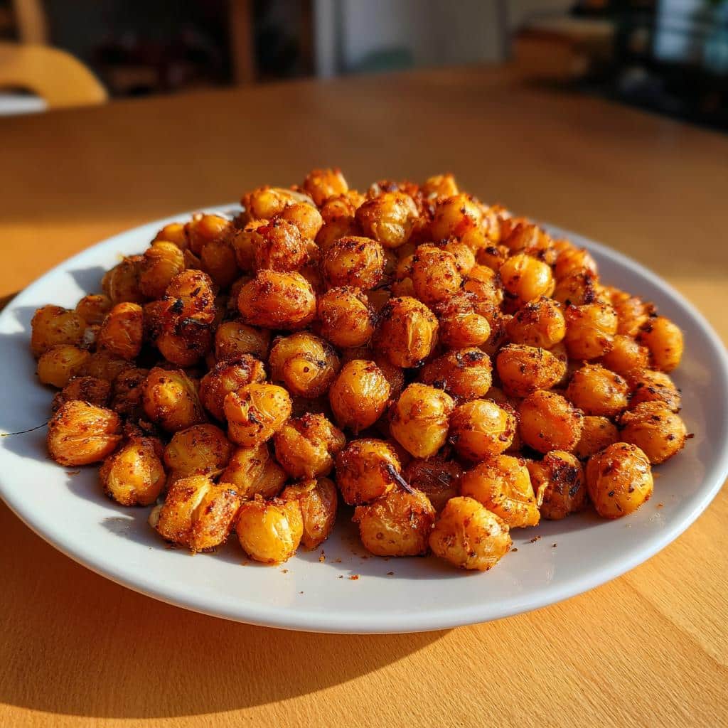 Air Fryer Roasted Chickpeas - detail 1