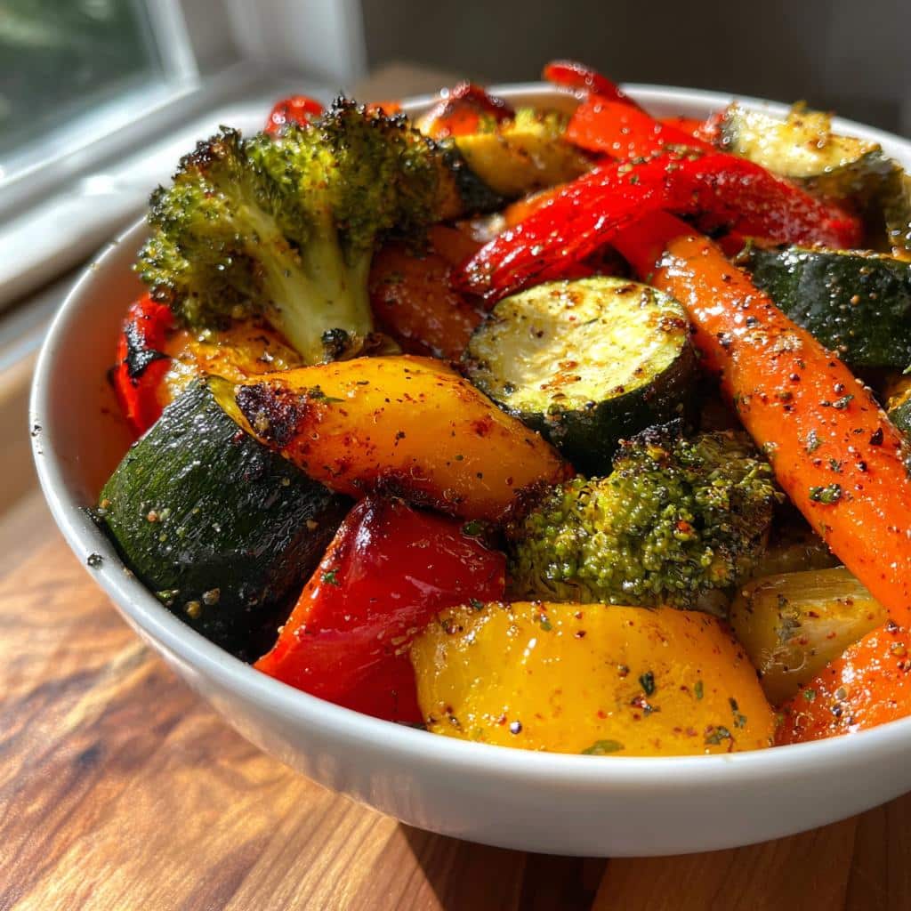 Air Fryer Roasted Vegetables