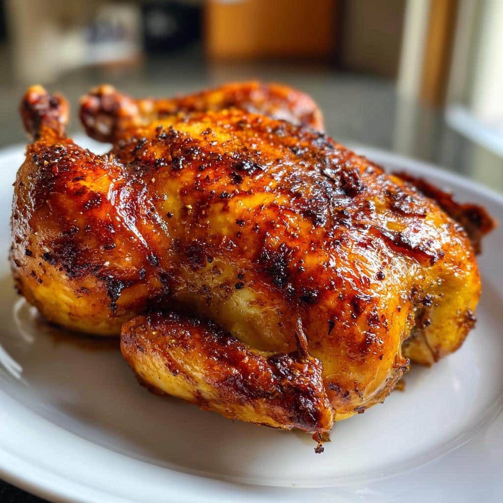 Air Fryer Rotisserie Chicken