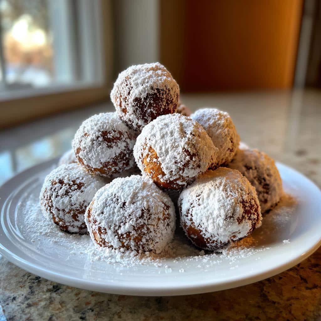 Air Fryer Rum Balls