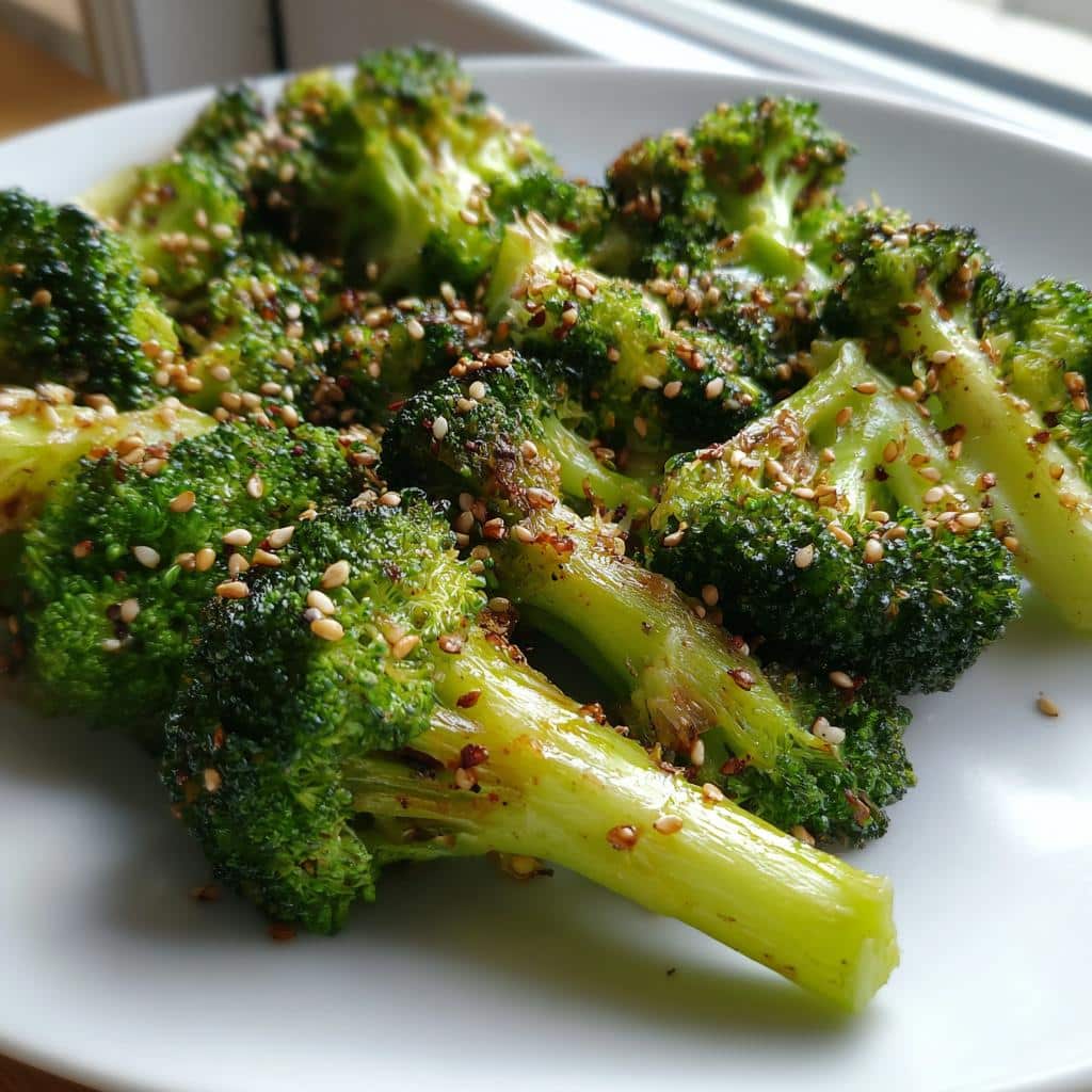 Crispy Air Fryer Sesame Broccoli in Just 15 Minutes 4 Air Fryer Sesame Broccoli - detail 1