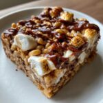 Air Fryer S’mores Cereal Bars