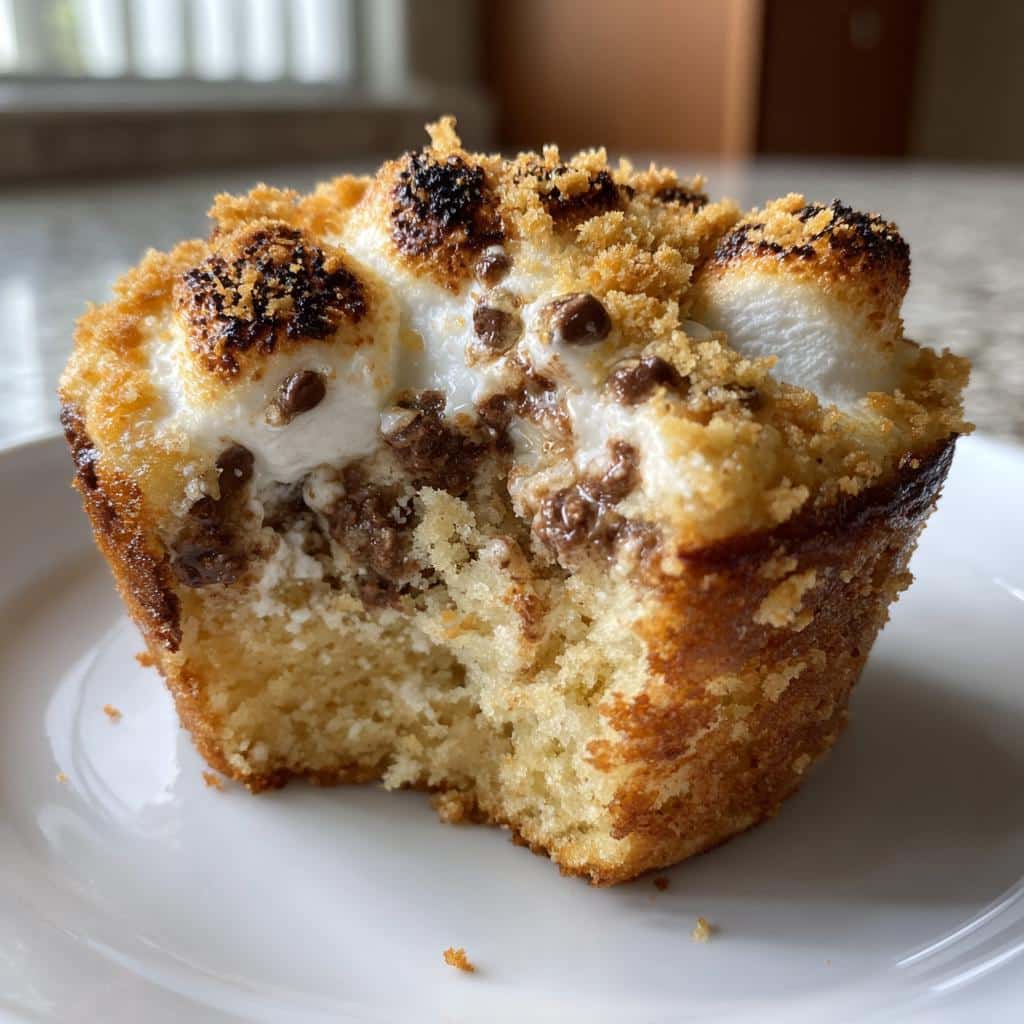 Air Fryer S’mores Cupcakes - detail 1