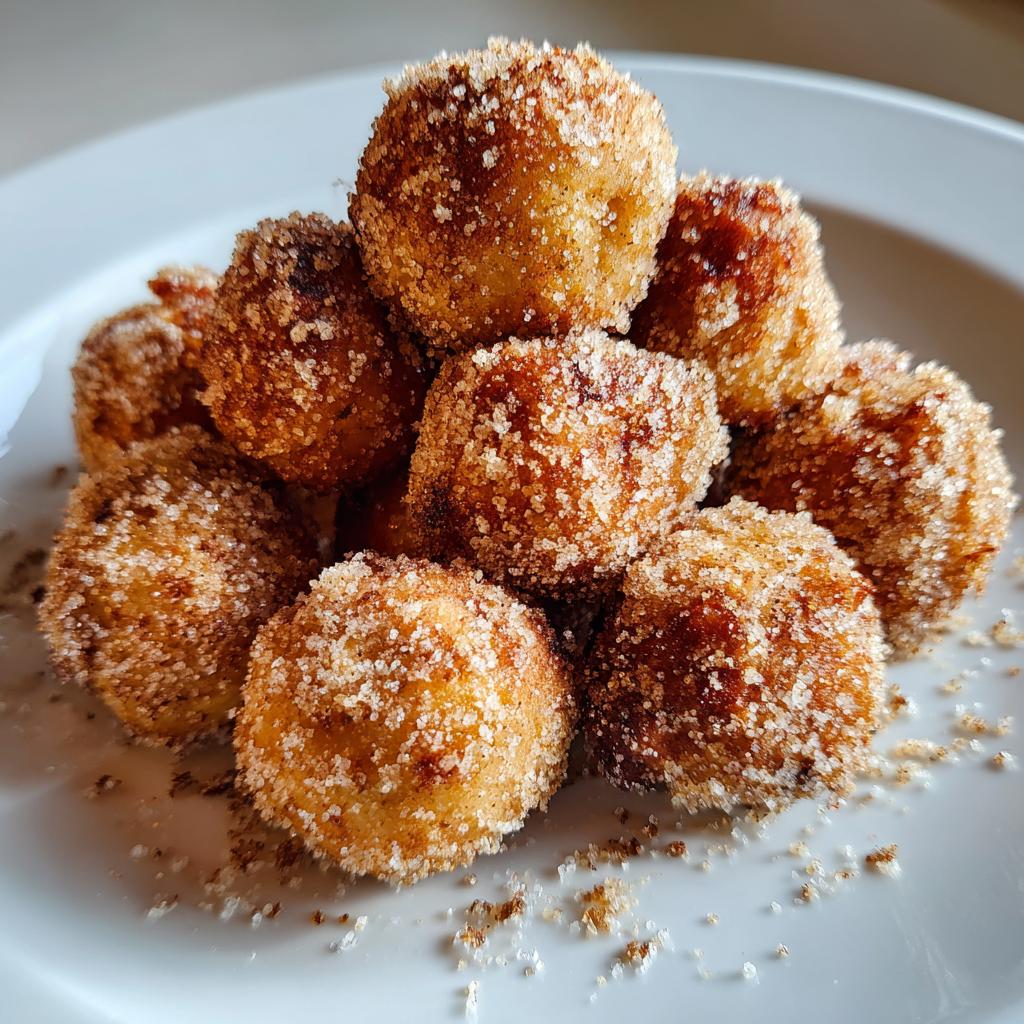 Air Fryer Spiced Apple Donut Holes - detail 1