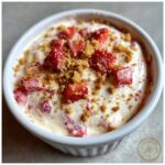 Air Fryer Strawberry Cheesecake Dip