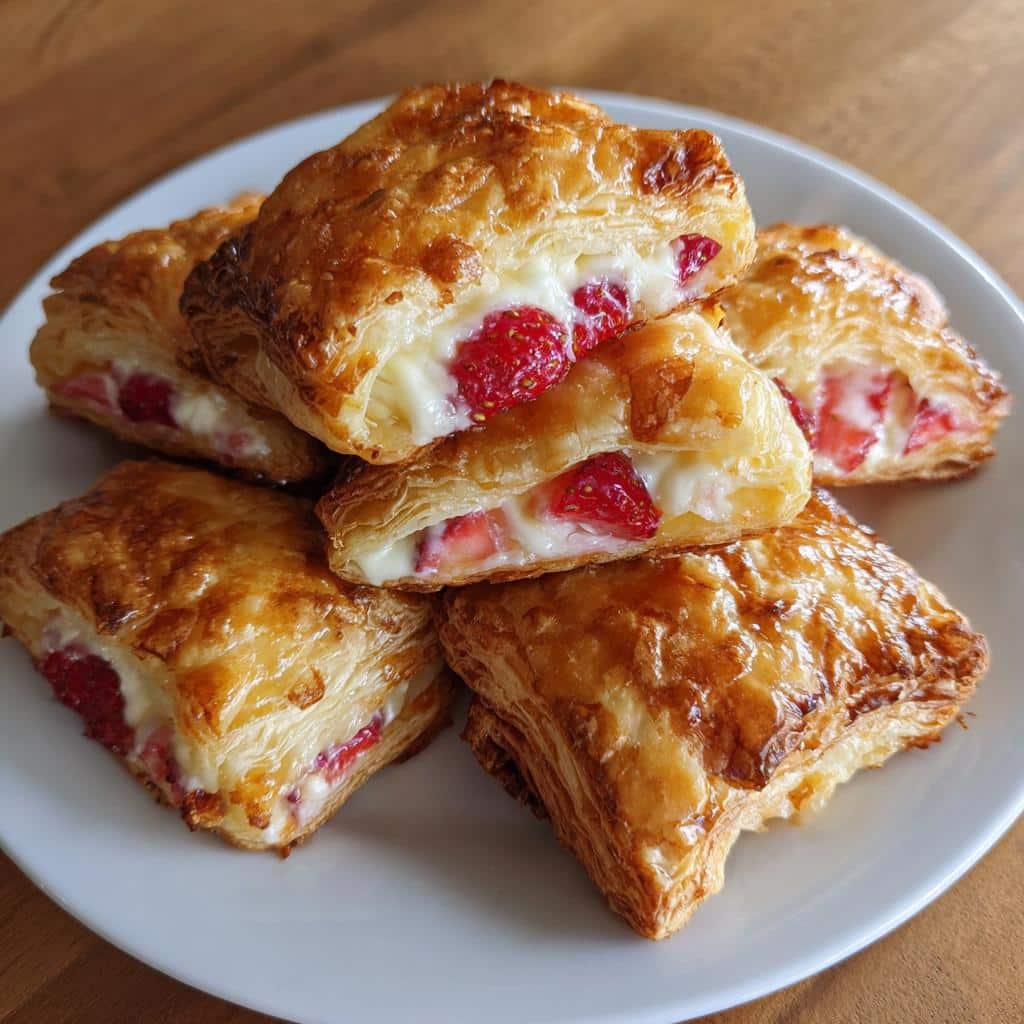 Air Fryer Strawberry Cream Cheese Bites - detail 1