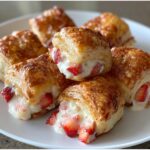 Air Fryer Strawberry Cream Cheese Bites