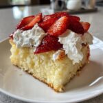 Air Fryer Strawberry Shortcake