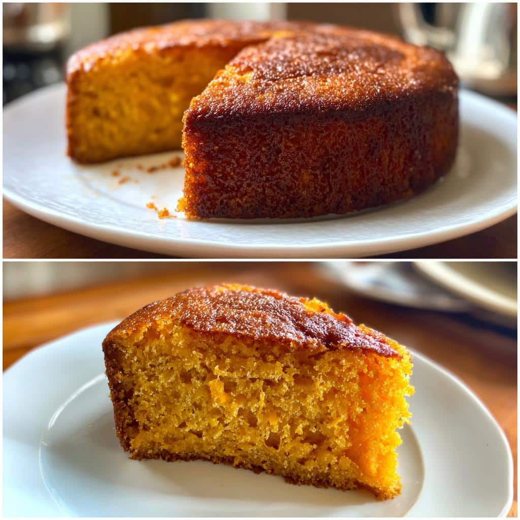 Air Fryer Sweet Potato Cake