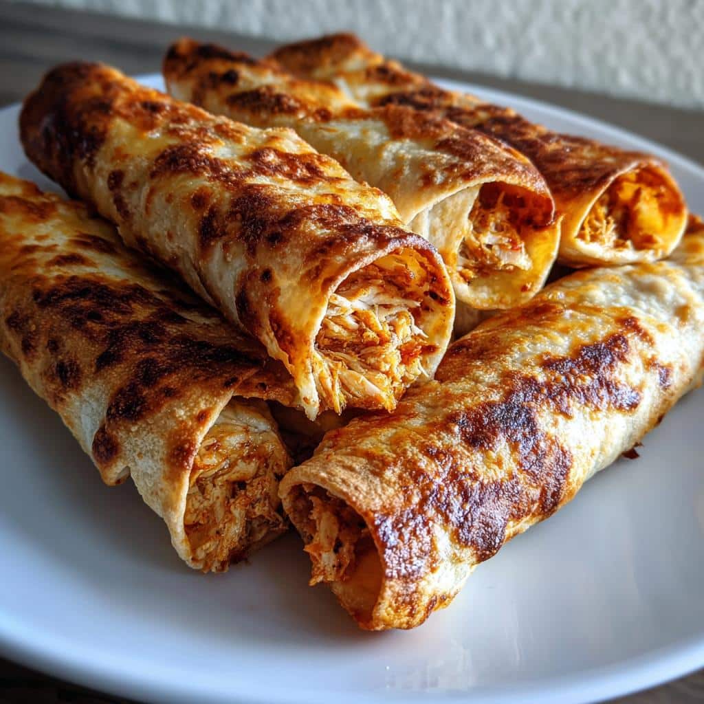 Crispy Air Fryer Taquitos in Just 20 Minutes 4 Air Fryer Taquitos - detail 1