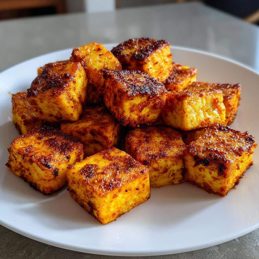 Air Fryer Tofu Bites - detail 1