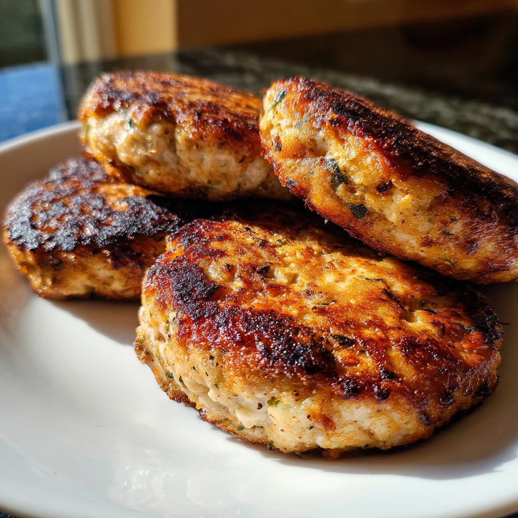 Air Fryer Turkey Sausage Patties - detail 1