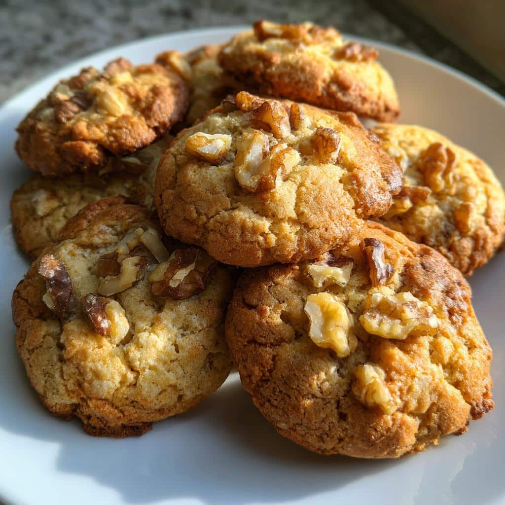 Air Fryer Walnut Cookies