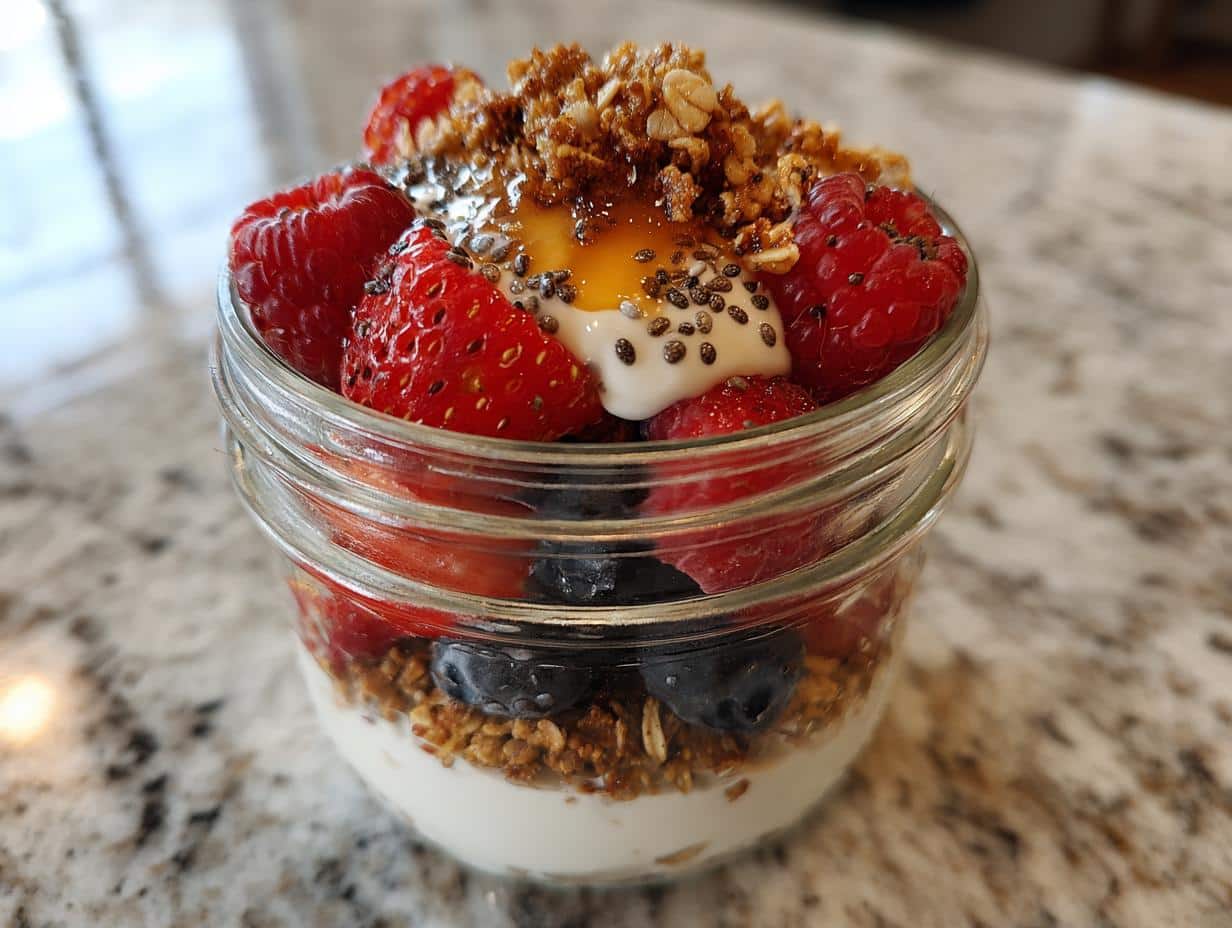Air Fryer Yogurt Parfait Jars - detail 1