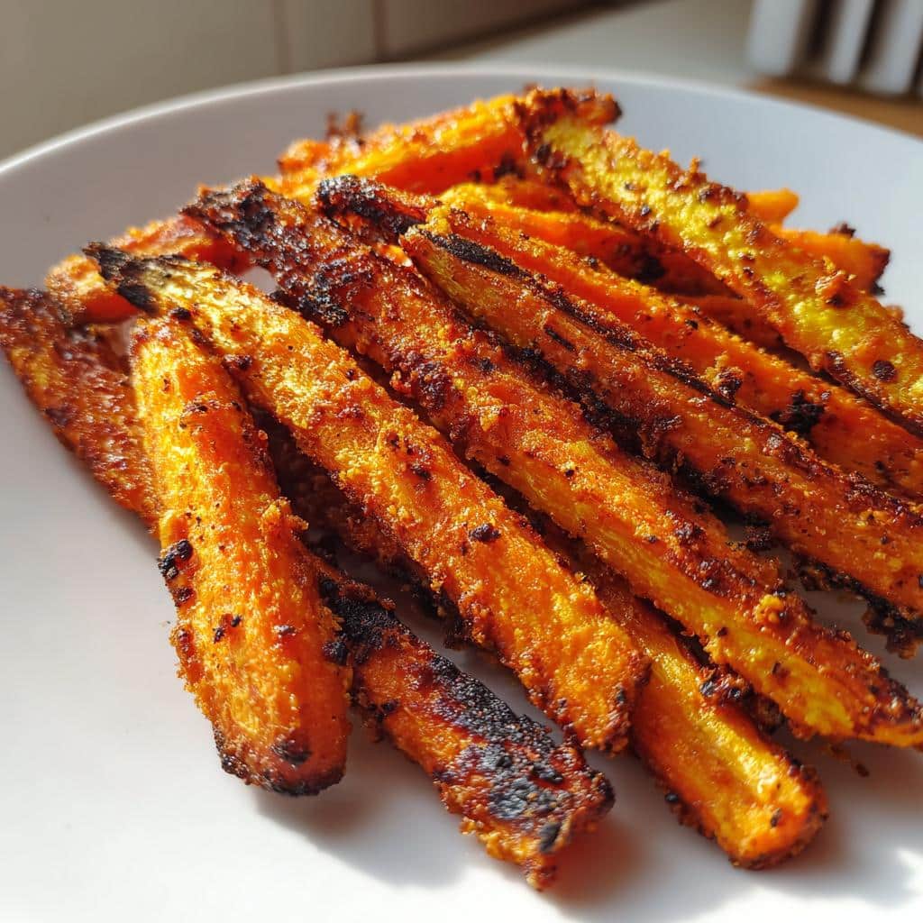 Air Fryer Zesty Carrot Fries