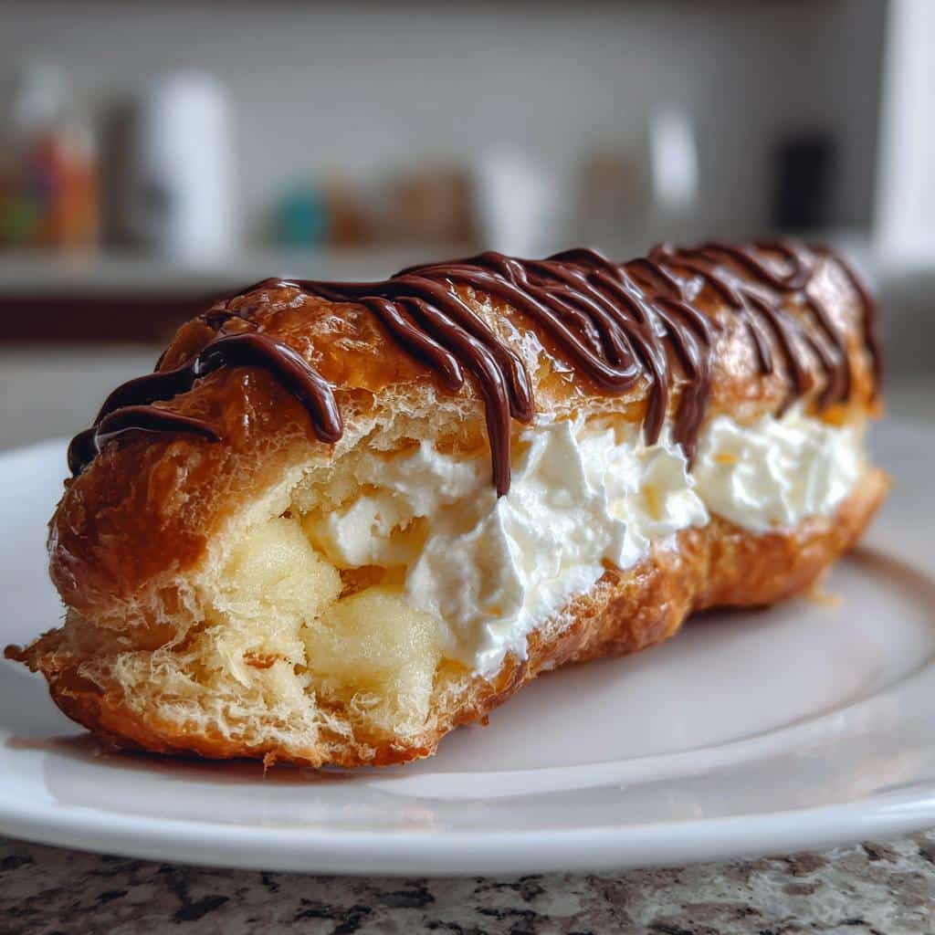 Air Fryer Éclairs