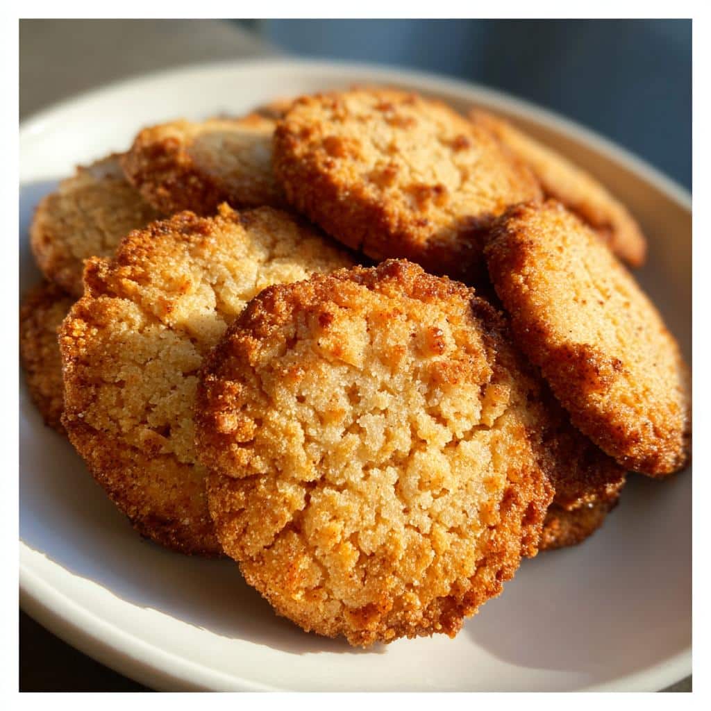 Holiday Air Fryer Brown Sugar Shortbread