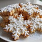 Holiday Air Fryer Snowflake Cookies