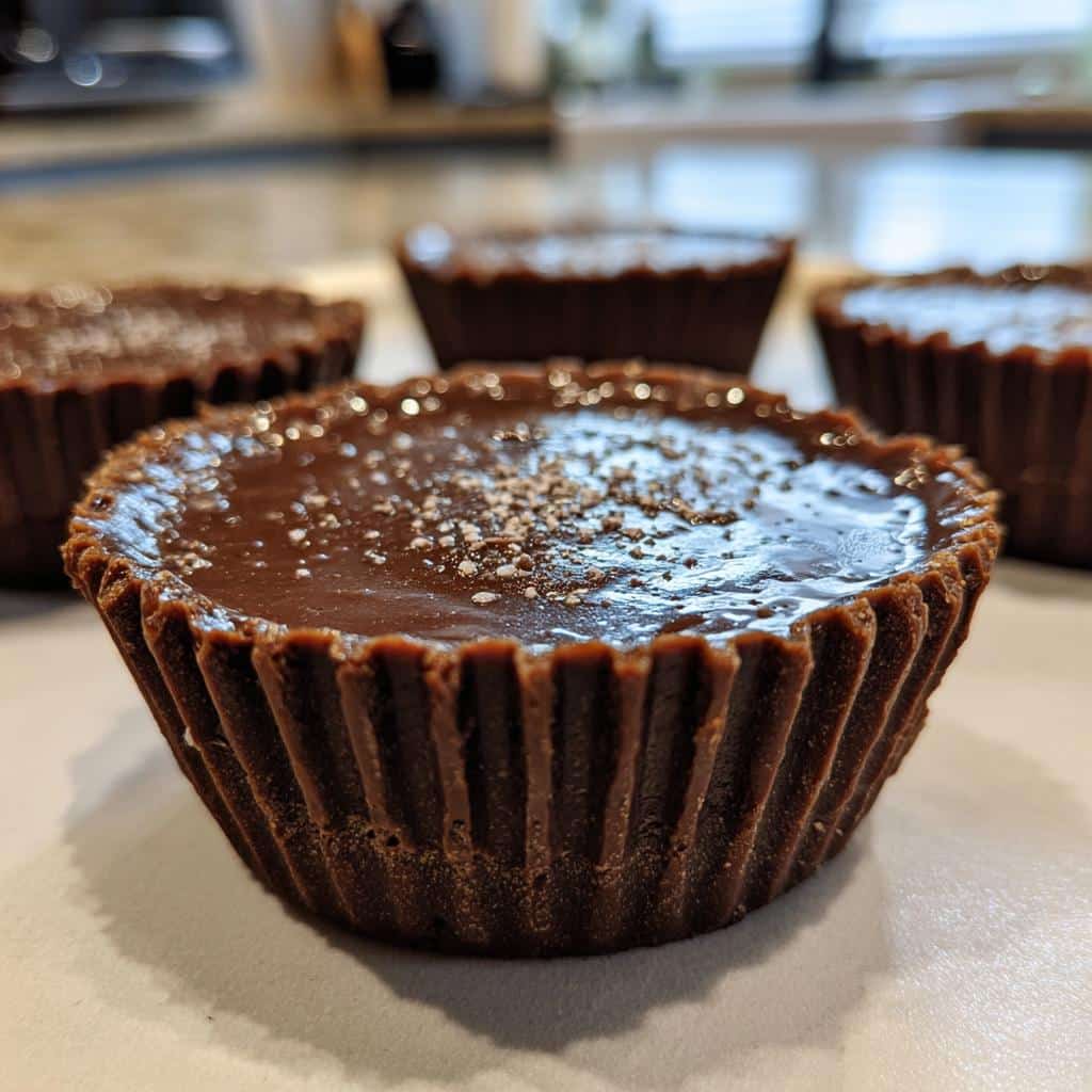 Keto Air Fryer Candy Bar Cups - detail 1