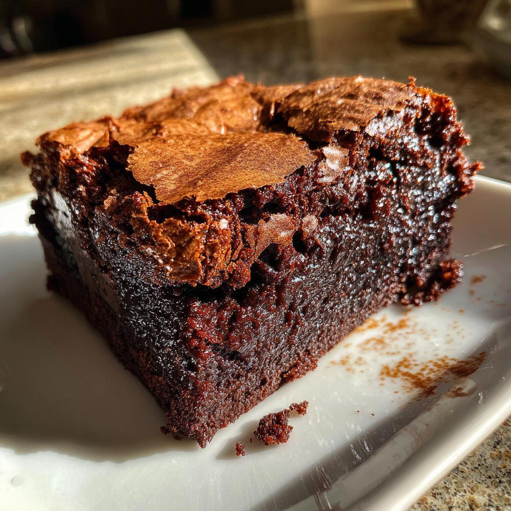 Single-Ingredient Air Fryer Brownies - detail 1