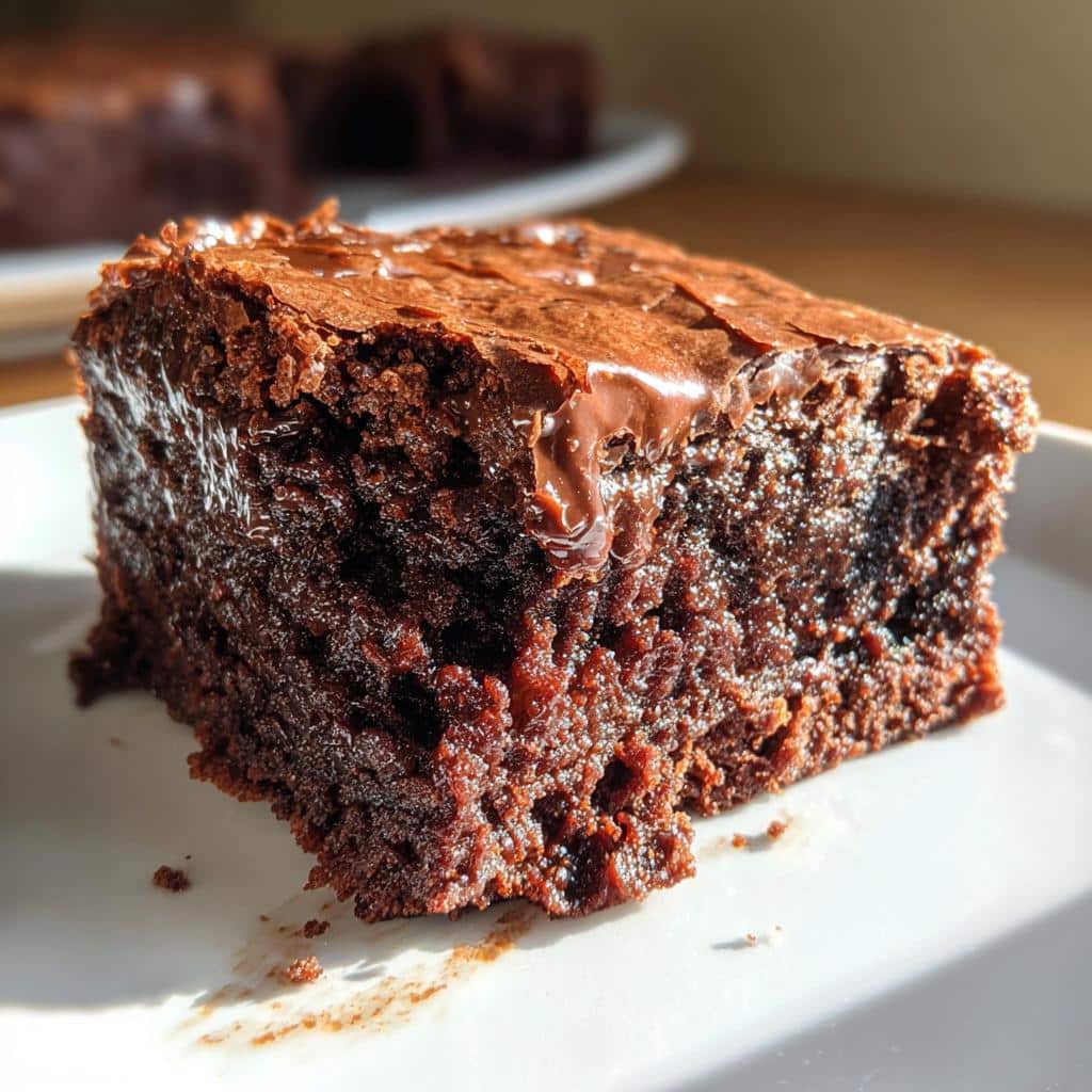 Single-Ingredient Air Fryer Brownies