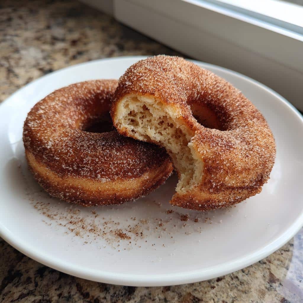 Single-Serving Air Fryer Cinnamon Doughnuts - detail 1