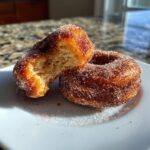 Single-Serving Air Fryer Cinnamon Doughnuts