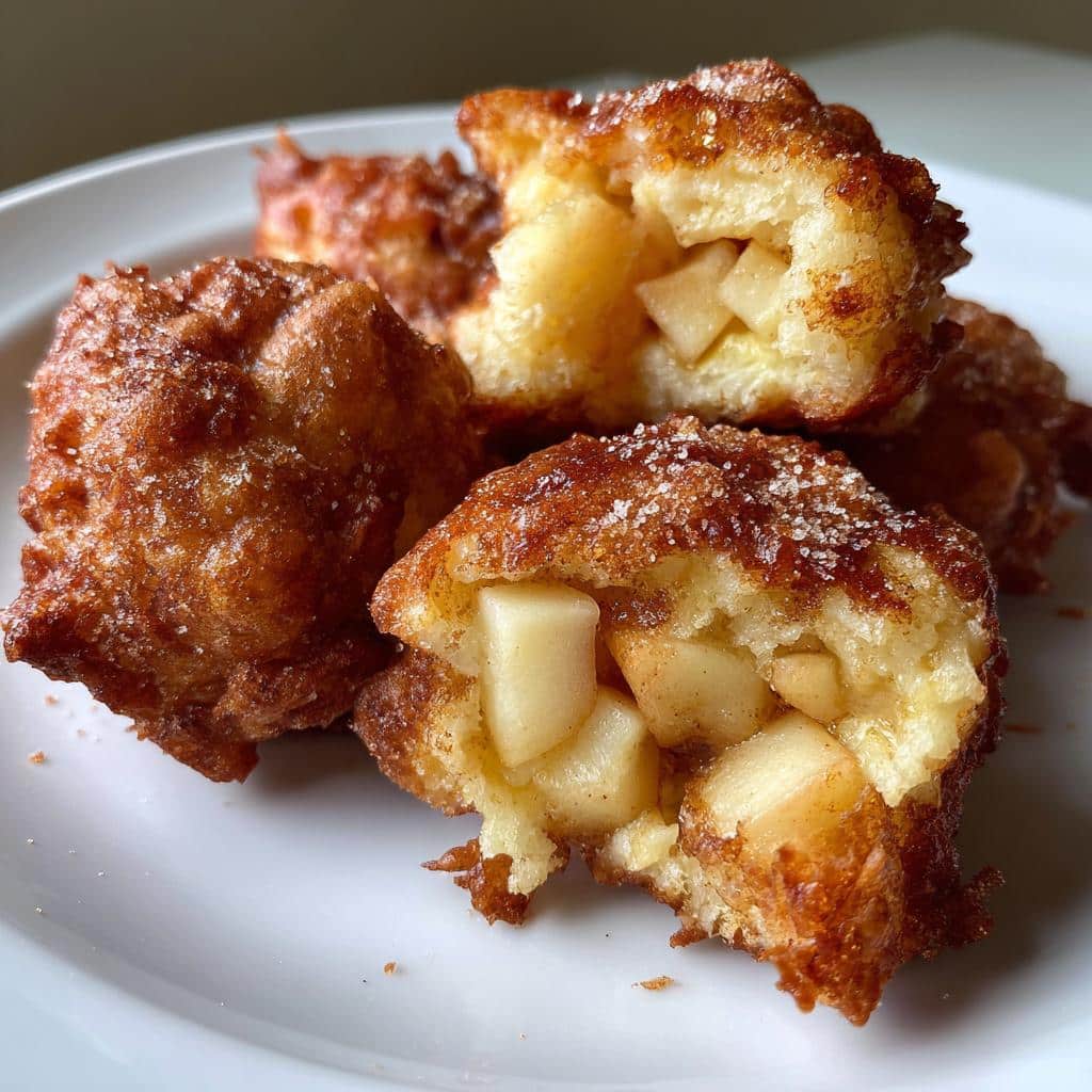 air fryer apple fritters budget friendly