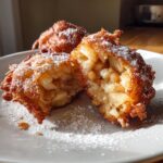 air fryer apple fritters easy