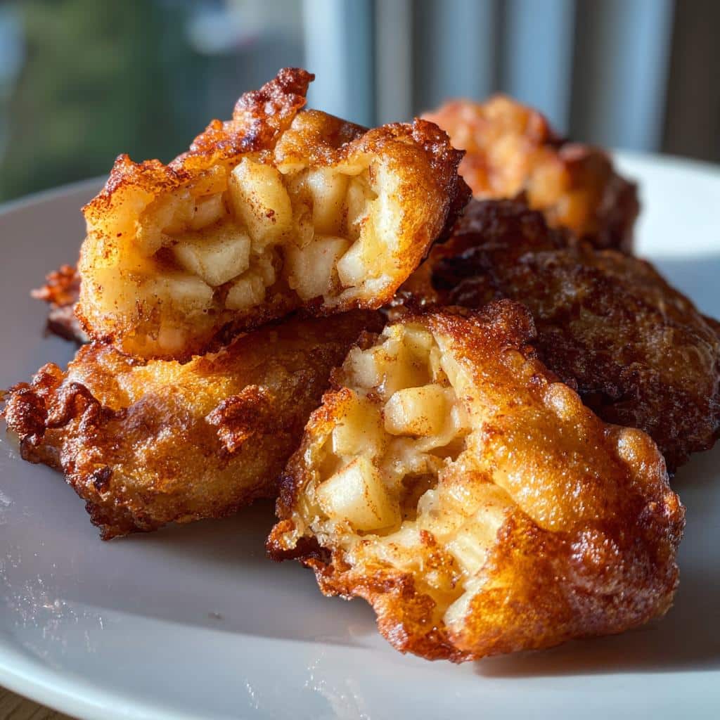 air fryer apple fritters for beginners - detail 1